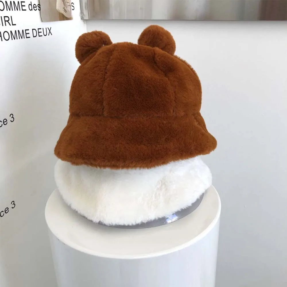 Sweet Girls Leopard Women Autumn Winter Korean Fisherman Hat Bucket Hats Basin Hat