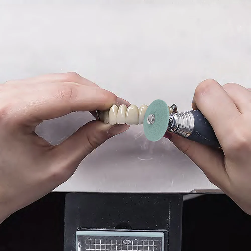 AZDENT Dental Lab Polieren Keramik Diamant Schleifer Polierer für Zirkonoxid Porzellan Schleifen Präzise Finishing Zahnmedizin Werkzeuge – Detail 10