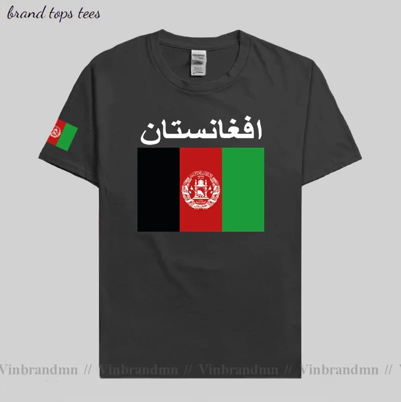 Afghanistan Afghan men t shirts 2021 jerseys nation team tshirt 100% cotton t-shirt gyms tees country sporting AFG Islam Pashto