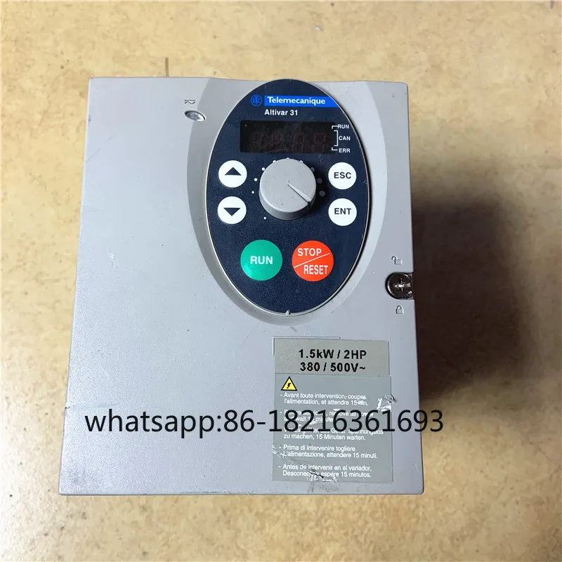 

ATV31HU15N4A frequency converter ATV31 series 380V 1.5kw imported frequency converter