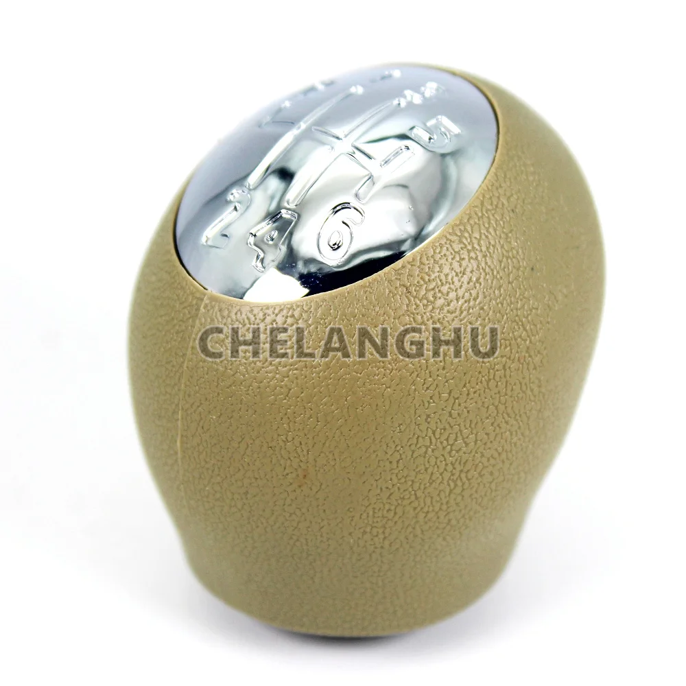 Gear Knob For Renault MEGANE SCENIC LAGUNA ESPACE MASTER VAUXHAL OPEL MOVANO VIVARO New 6 Speed Car Gear Stick Shift Knob Beige