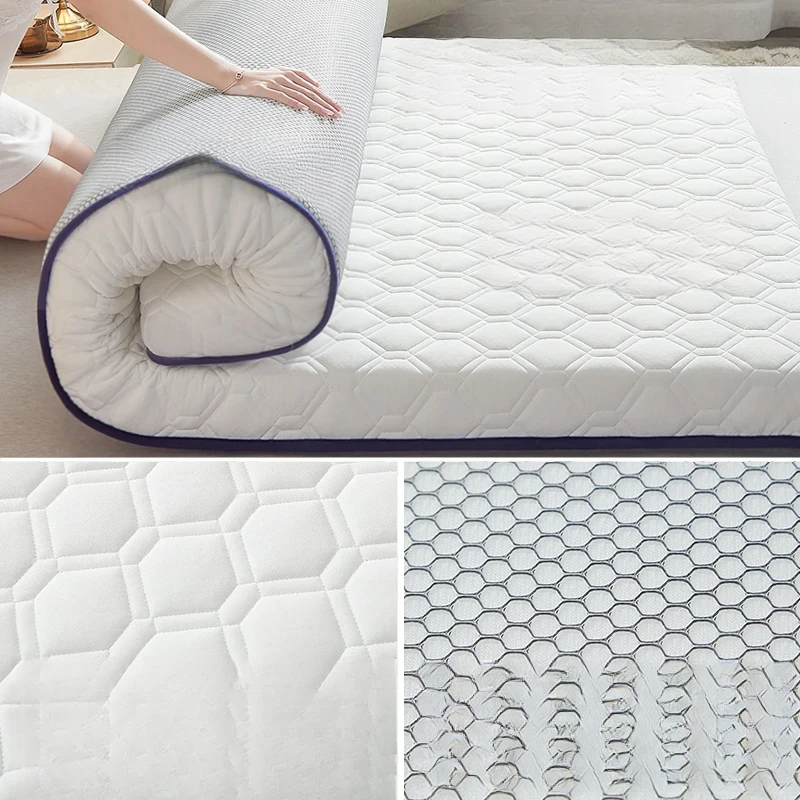 Thailand Latex mattress high resilience home thickened dormitory student tatami mat sponge pad memory foam mattress