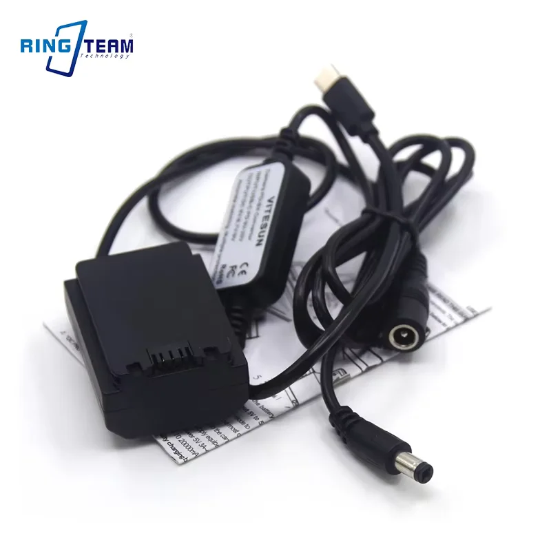 

Флуоресцентный аккумулятор USB Type-C PD, Кабель-адаптер для Sony A1, A7, A9, A7C, A7III, A7RIII, A7SIII, A7RM4, A7RIV, A9II, A6600
