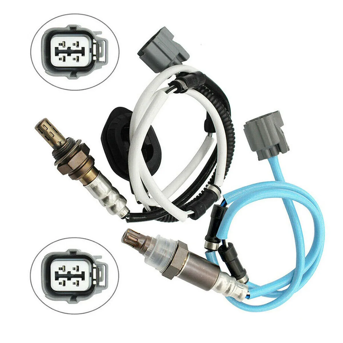 Front Rear O2 Oxygen Sensor Air Fuel Ratio For Acura TSX 2.4 2004 2005 2006 2007 2008 Lambda Sensor 234-9066 234-4797 12V