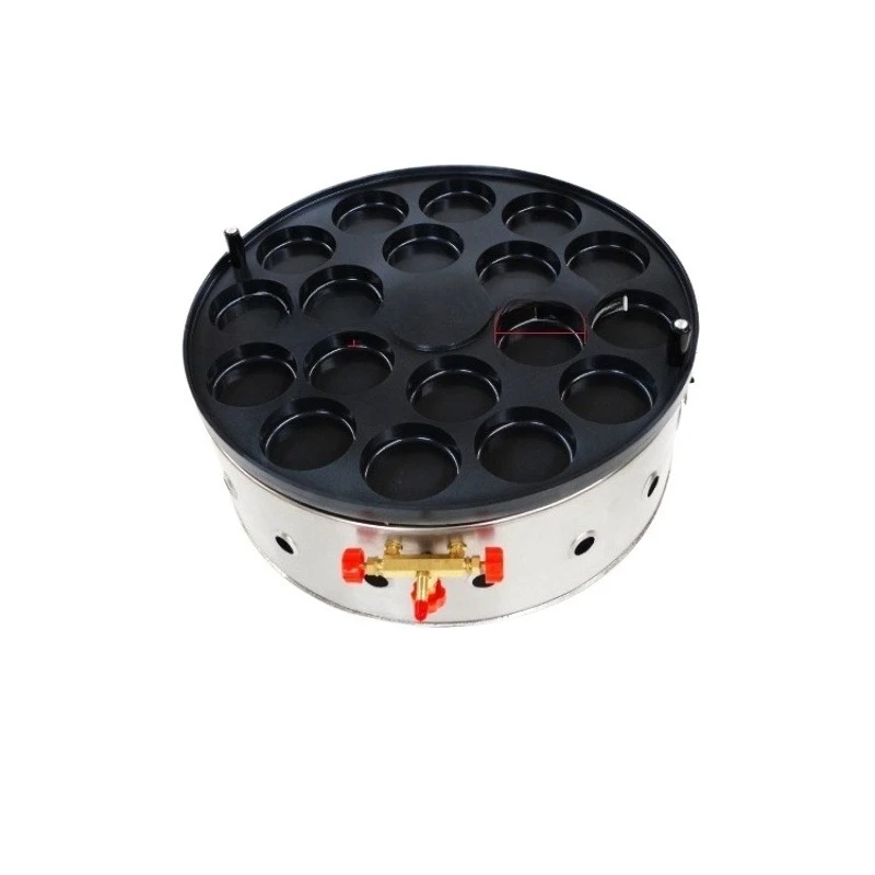 Han Dan Burger Egg Burger Machine Red Bean Cake Machine Egg Gas Hole 18 Hole 26 Meat Burger Machine 3222 Hole Commercial