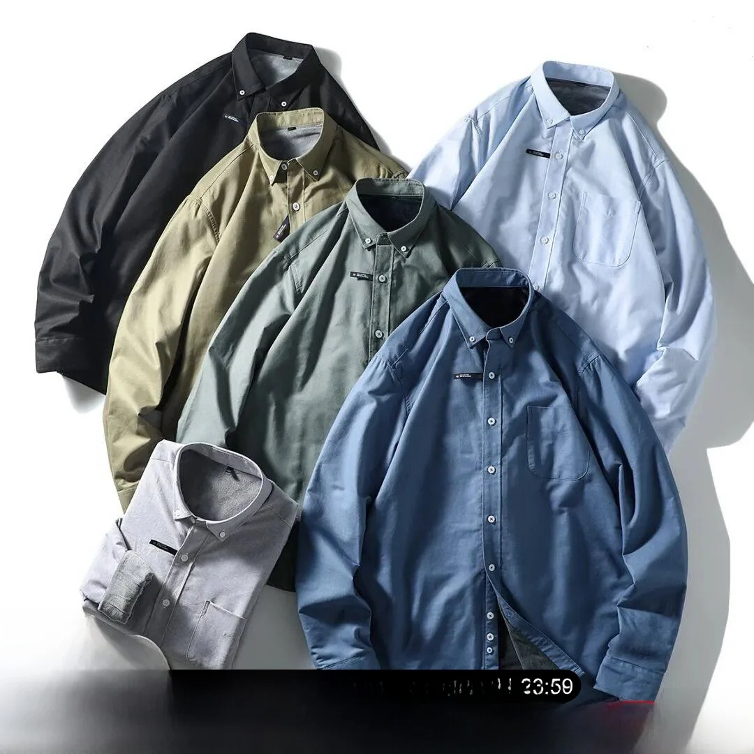 

Мужская длинная ткань Waed Pure Cotton Fce на подкладке из ткани Sve Ox, повседневная теплая подставка для осеннего сезона