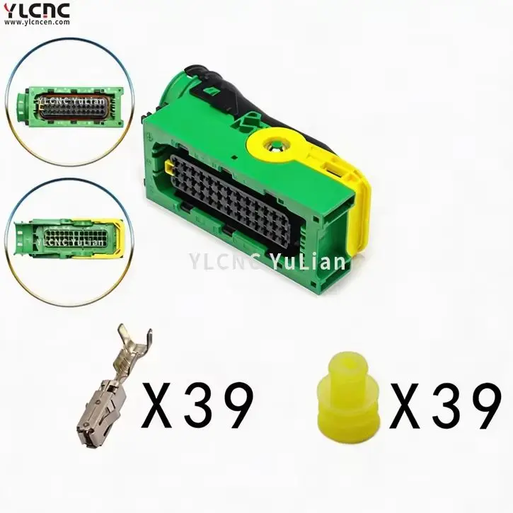 YLCNC 39 Pin Urea Pump ECU DCU Module Wiring Harness Plug Connector 5-1718321-3 5-1718325-1 Automotive Computer Board Socket