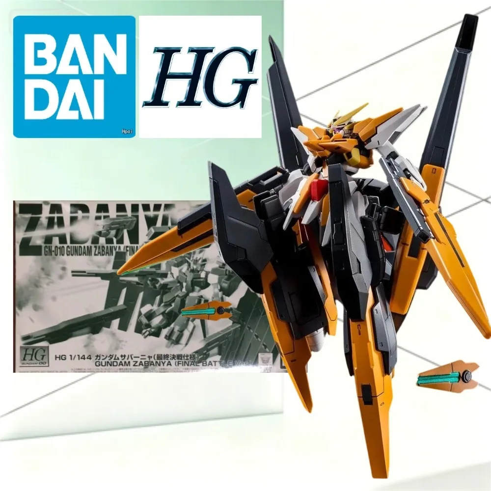 Bandai HG 1/144 Dual Model Pack GN-011 Gundam Harute Regular & Final Battle Ver. Transformable Mecha Figure Gundam 00 DIY Hobby