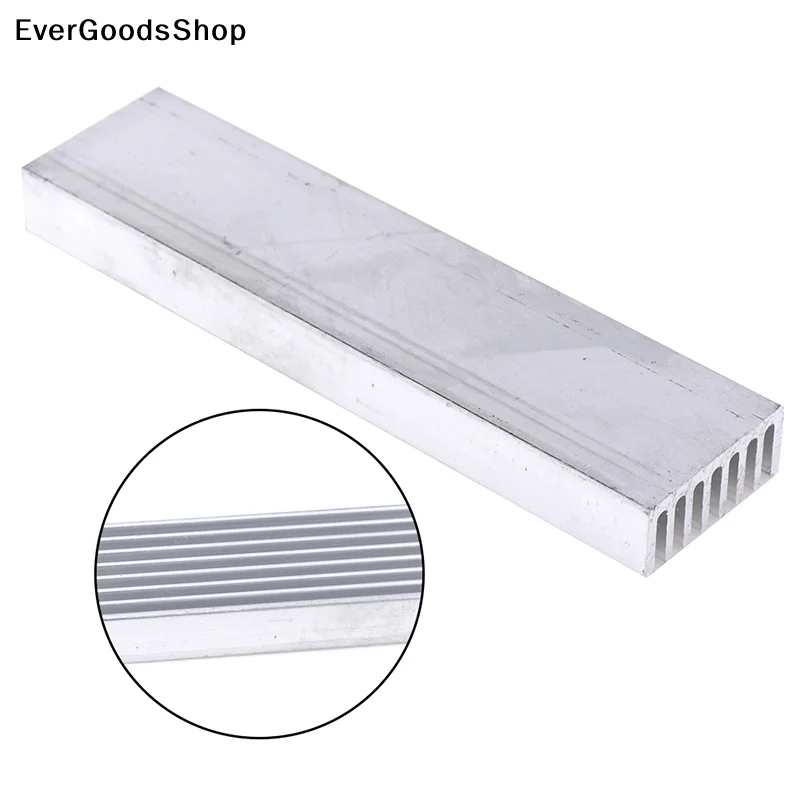 

New 100*25*10mm Aluminum High Power Heatsink Electronics Radiator