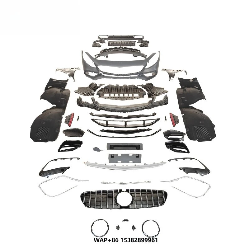 

C217 Body Kits Fit for S Class Coupe C217 W217 2014-2022 to S63 Style Body Kits PP Material Body Kits for S63 Coupe C217