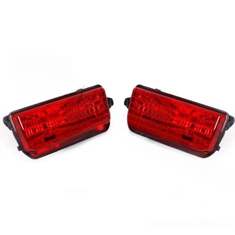 

Zza For Fog Lamp Rear Bumper Reflector Light Without Bulb Red Len Tail Brake Light Taillights Jeep Grand Cherokee 2005-2010