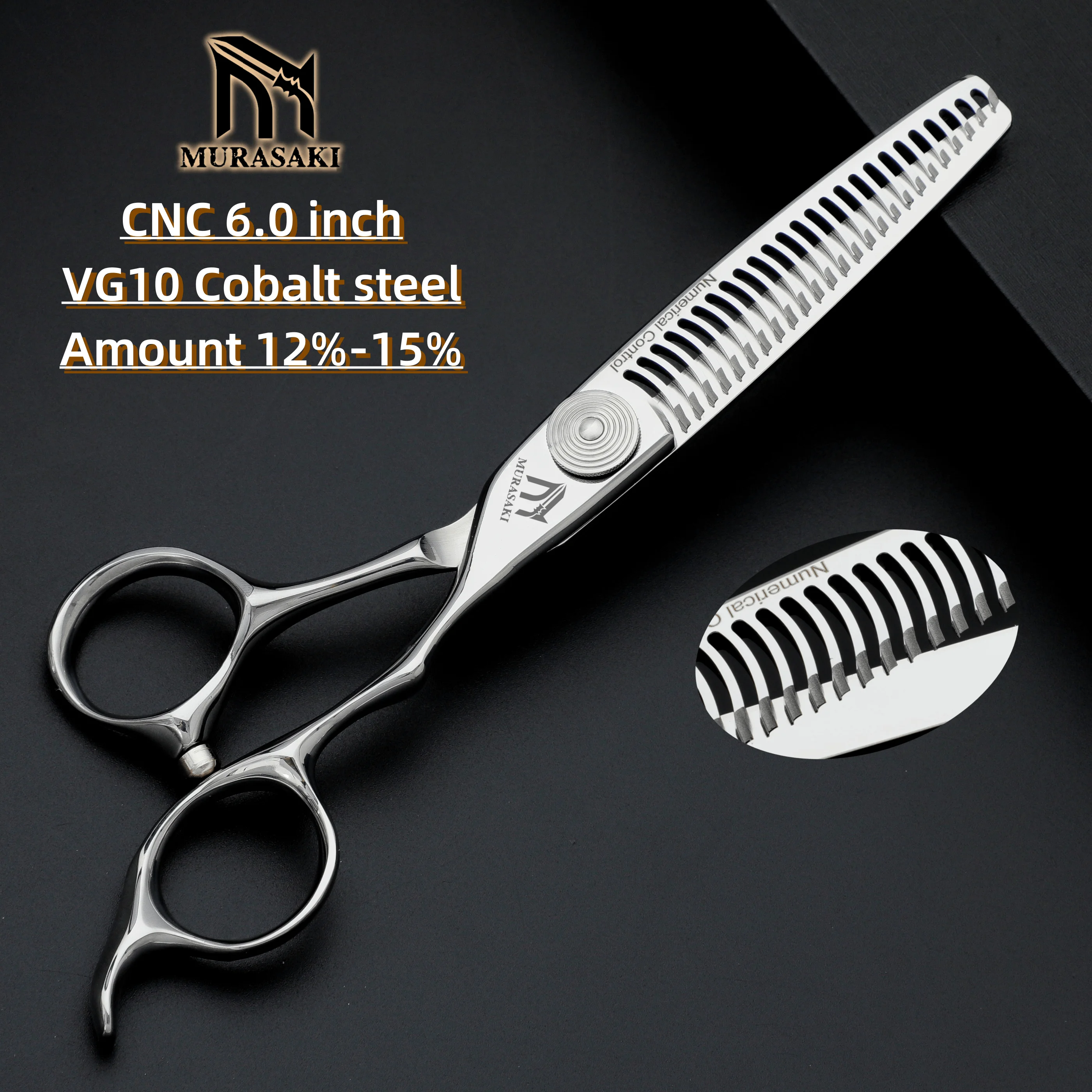 Professionelle CNC-Friseurscheren, erstklassiges Friseurzubehör, 6,1 und 6,8 Zoll VG10-Stahl, hochwertige Haarschneidewerkzeuge – Detail 19