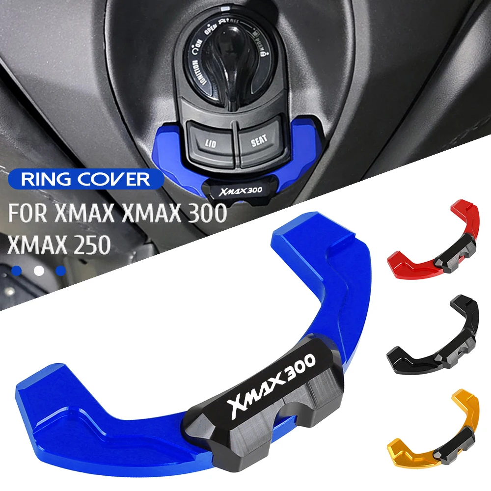 FOR Yamaha X-MAX 300 XMAX300 Xmax 300 2017-2022 2021 2020 2019 Electric Door Lock Decorative Cover Motorcycle Accessories 2023