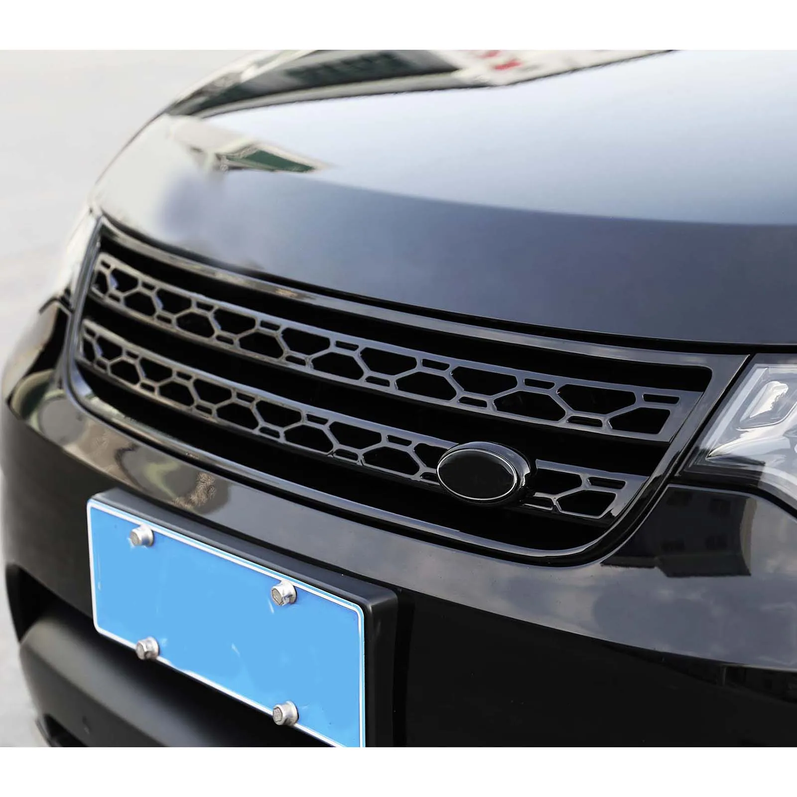 

Vent Mesh Front Racing Grills Front Bumper Upper Grille Car Body Kit For Land Rover Discovery 5 L462 2017-2021