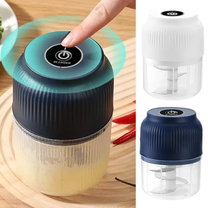 Electric Food Chopper Garlic Crusher Meat Grinder Mini Garlic Press Vegetable Chopper Masher Machine USB Kitchen Gadgets new