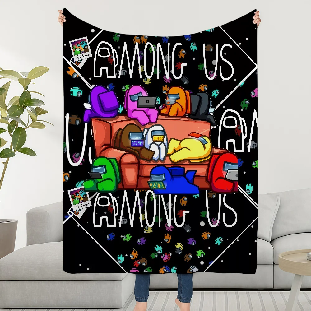 Decke Überwurf Super Cozy Plüsch Living A-AmongS-ES Zimmerspiel Sofa Couch Kindischer Geburtstag U-US-ES Geschenke