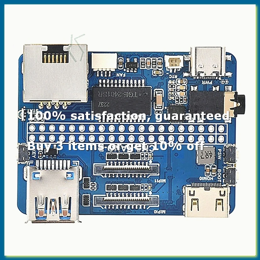 For CM5 Mini Base IO Board NANO B Development for Compute Module 5 CM5-NANO-B-DT30
