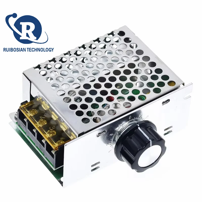 4000W 220V AC SCR Voltage Regulator Dimmer Electric Motor Speed Controller