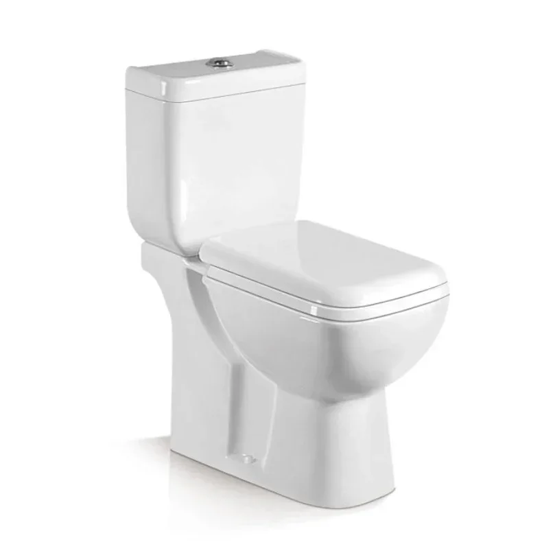 

z sanitary ceramic washdown two piece toilet commode S-trap P-trap colored toilet