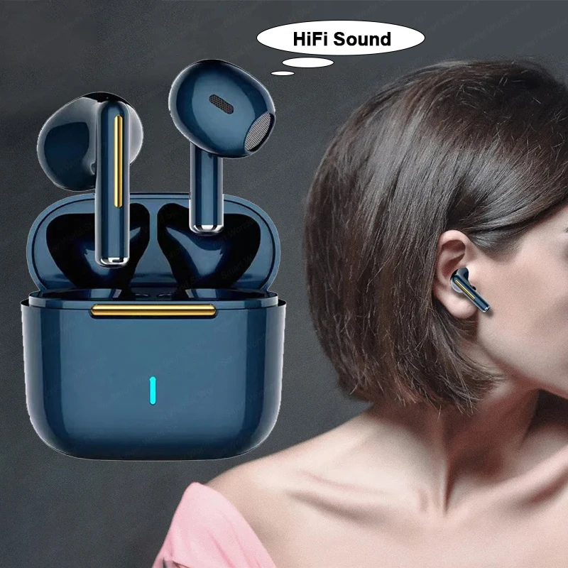 

H6 Bluetooth Earphones HiFi Sound TWS Wireless Earbuds In-Ear Headphones Waterproof Sports Headest Touch Control With Mic