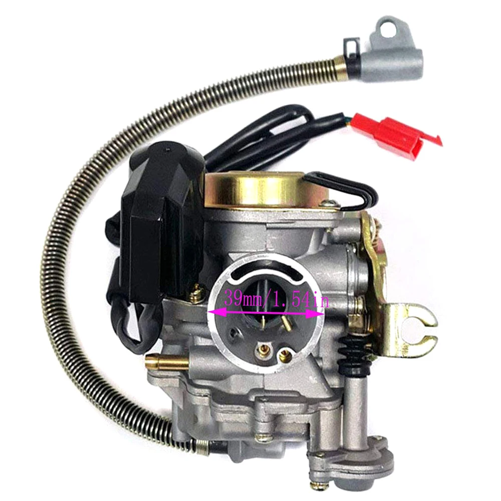 Carburetor Fit for GY6 50CC 49CC 4 Stroke Scooter Taotao Engine 18mm Carb Intake Manifold Air Filter Car Accessories