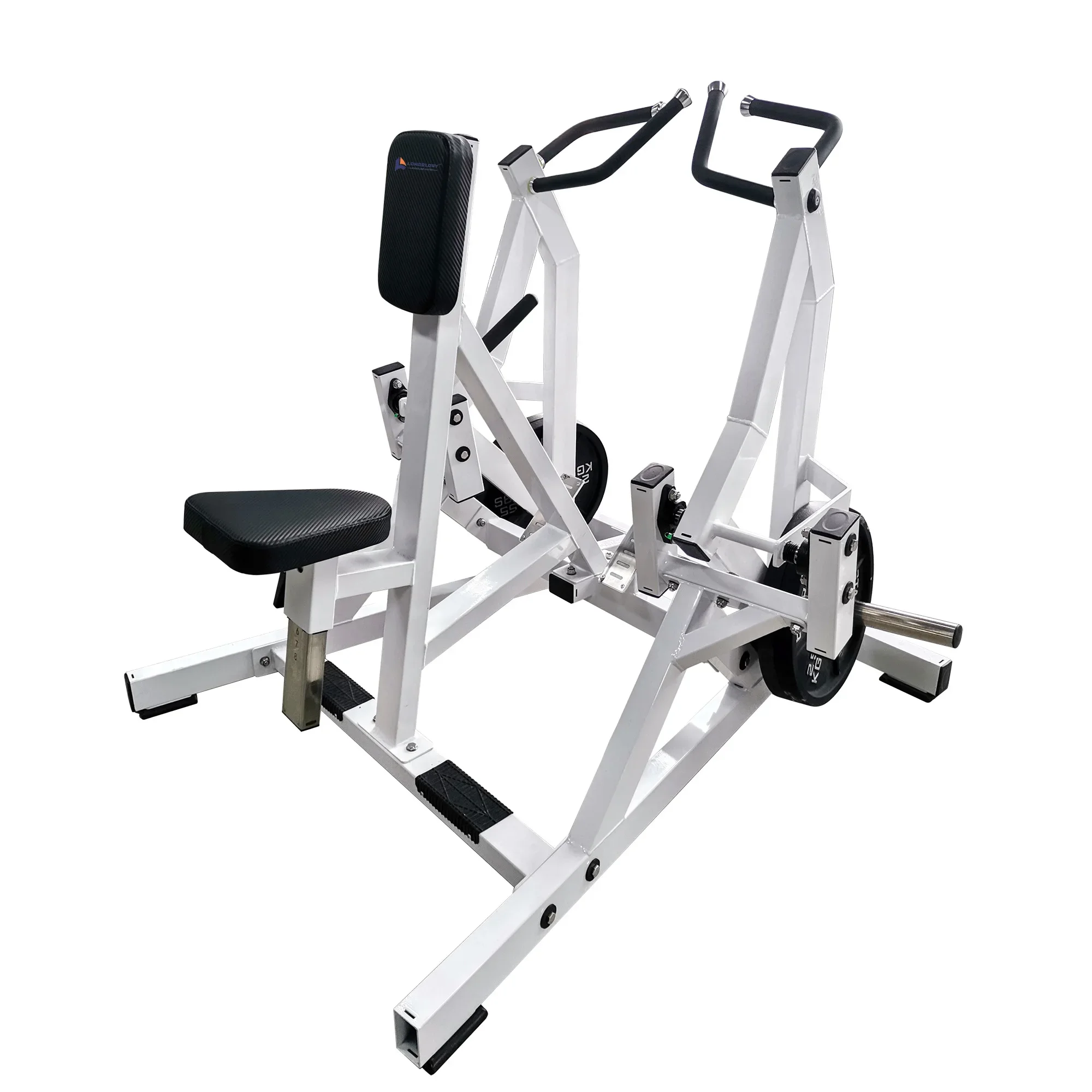 

Fitness Equipment Body Building Machine/ Reverse Hyper Extension Iso-Lateral Rowing