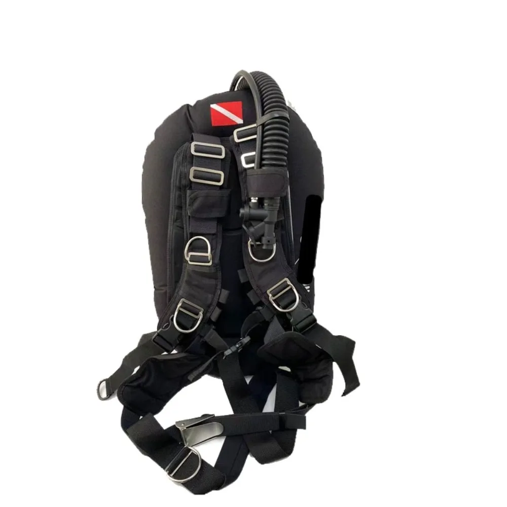 Scuba Diving Backmount Harness Adjustable Shoulder Straps Diving Backpack System Quick Release Buckles Diving Suit Accessories