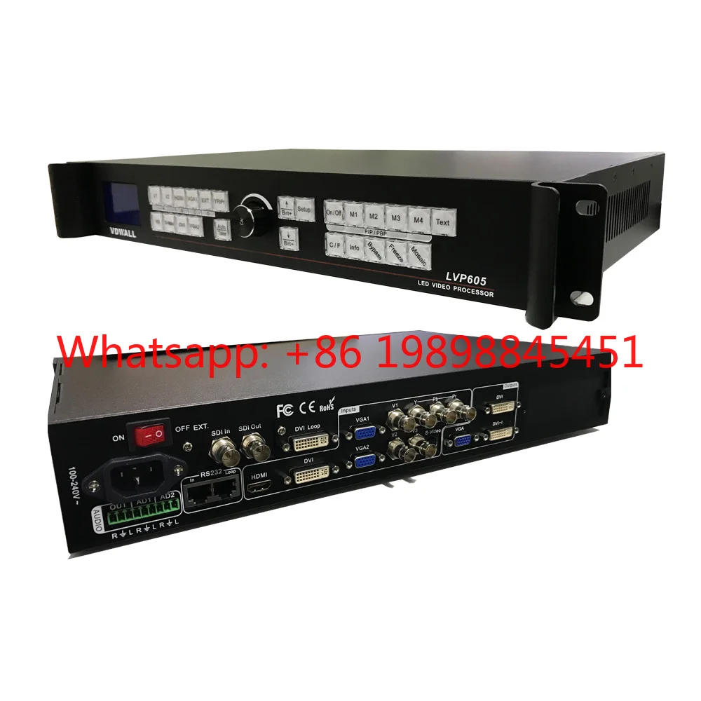 

VDWALL LVP603 LED Video Processor 1080P PIP POP Controller