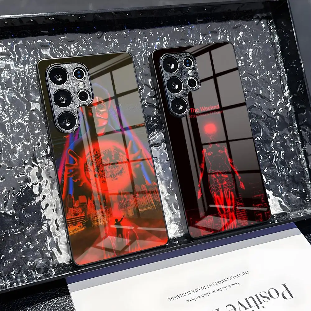 The Weeknd After Hours Phone Case For Samsung S 25 26 24 23 22 21 Ultra 10 Plus A16 Pro Fe 20 Note 34 S30 Glass Shockproof