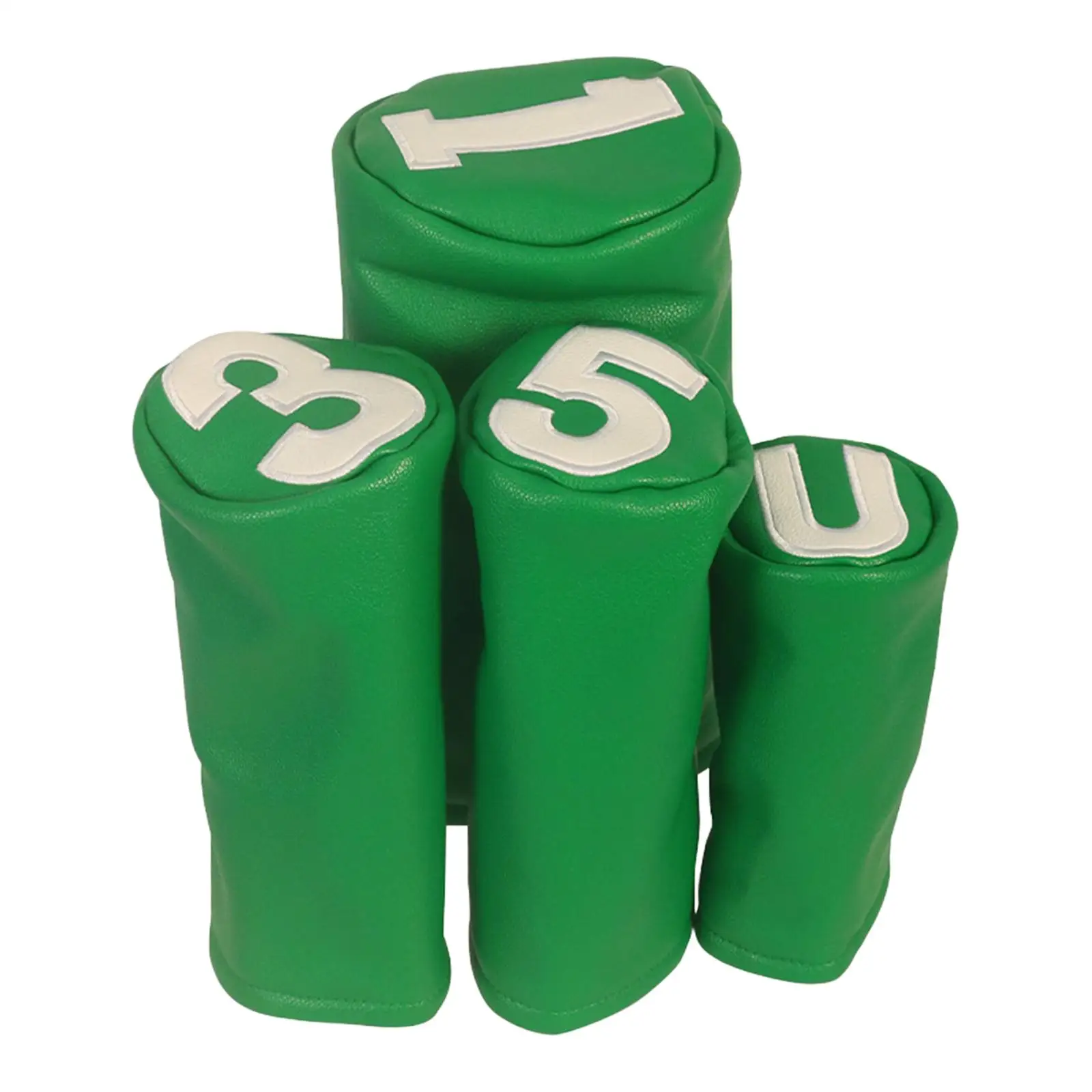 

Golf Wood Headcover Enhanced Protection Cushion Shockproof PU Sleeve for Golf Club Covers Tournament Accessories