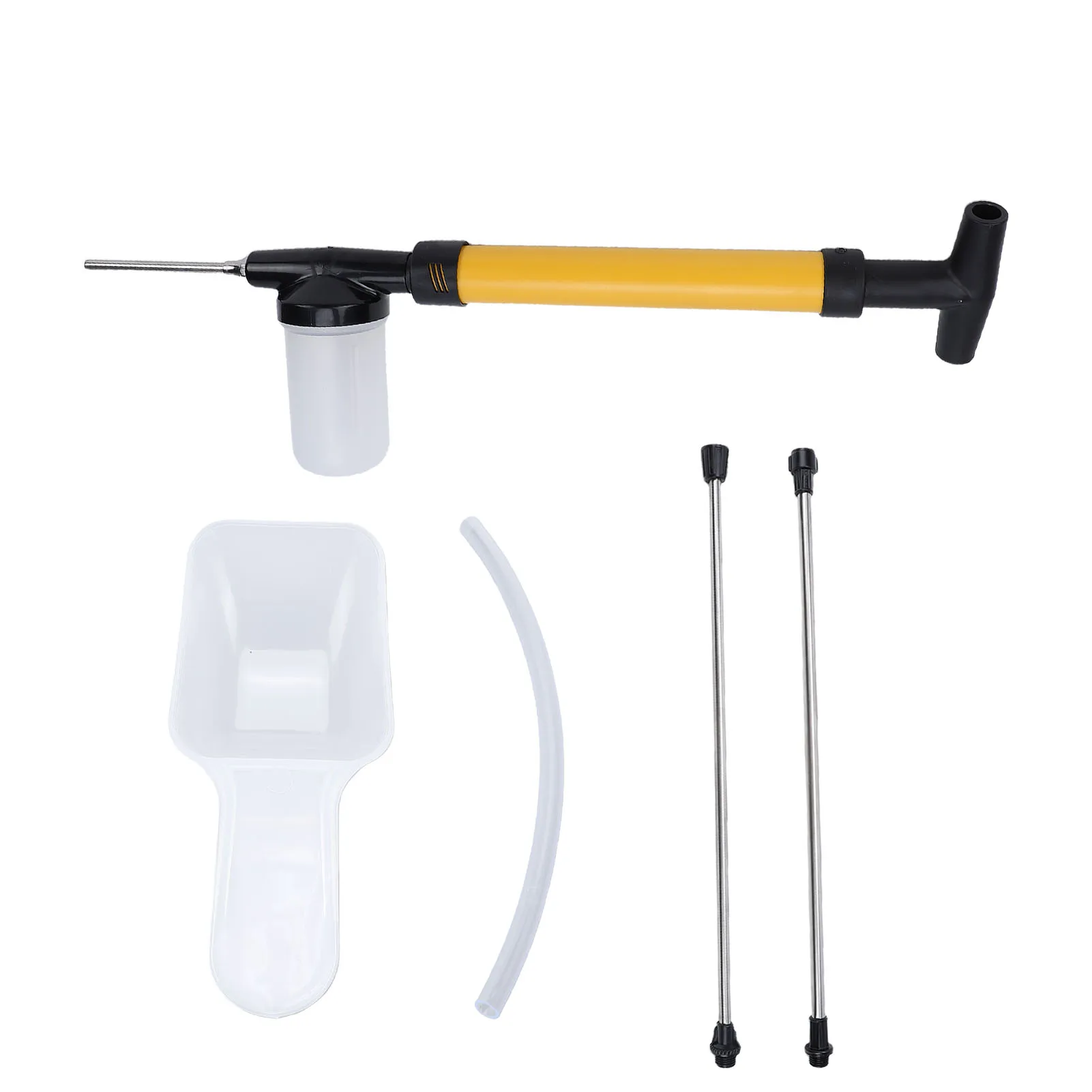 Diatomaceous Earth Duster 4FT Adjustable Length 3 Modes Diatomaceous Earth Dispenser Sprayer for Outdoor Garden