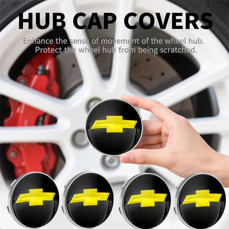 

4 шт. 6 см декоративные накладки на колесные диски с логотипом для Chevrolet Colorado, Cruze, Spark, Captiva, Malibu, Trax, Aveo, Camaro