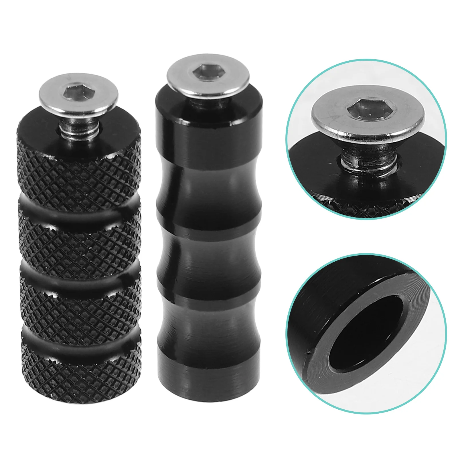 

2pcs Motorcycle Foot Peg Aluminum Alloy Footrest For Rear Set Universal Metal Pedal Long Ride Shifter Control