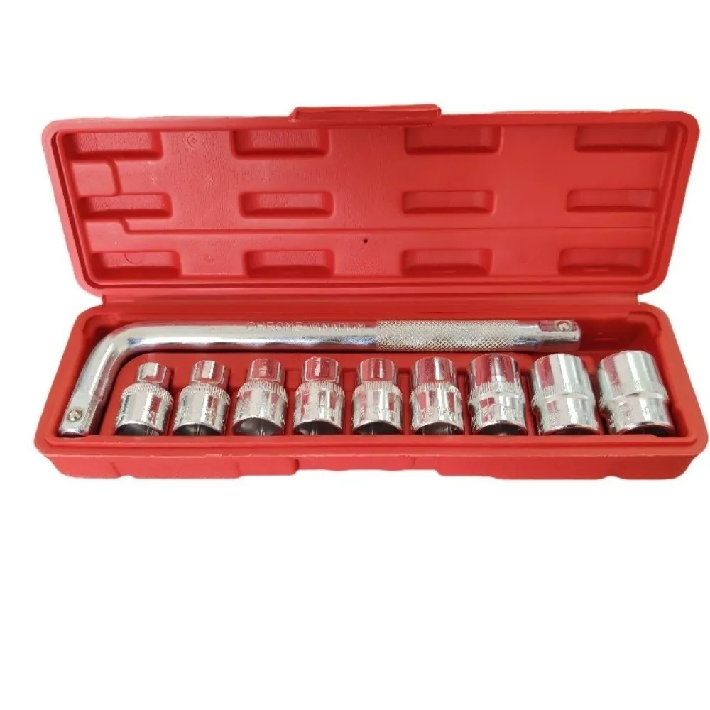 

10pcs Lug Nut Wrench Hexagon Wrench Socket Set Hex Key Removal Tool Socket Wrench Set Hexagonal Sleeve L Type