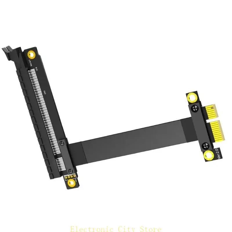 Velocidade rápida pciexpress 16x a 1x Card PCIE Extender Tester Cable 25cm Hu8D