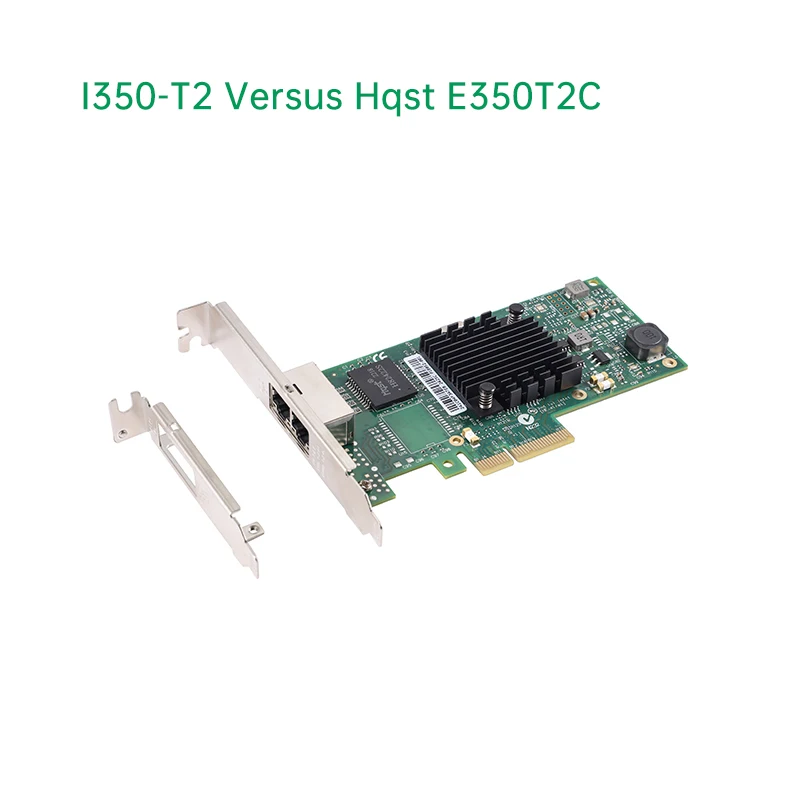 I350-T2 Versus Hast E350T2C Ethernet Adapter NICNetwork Quad Port Card