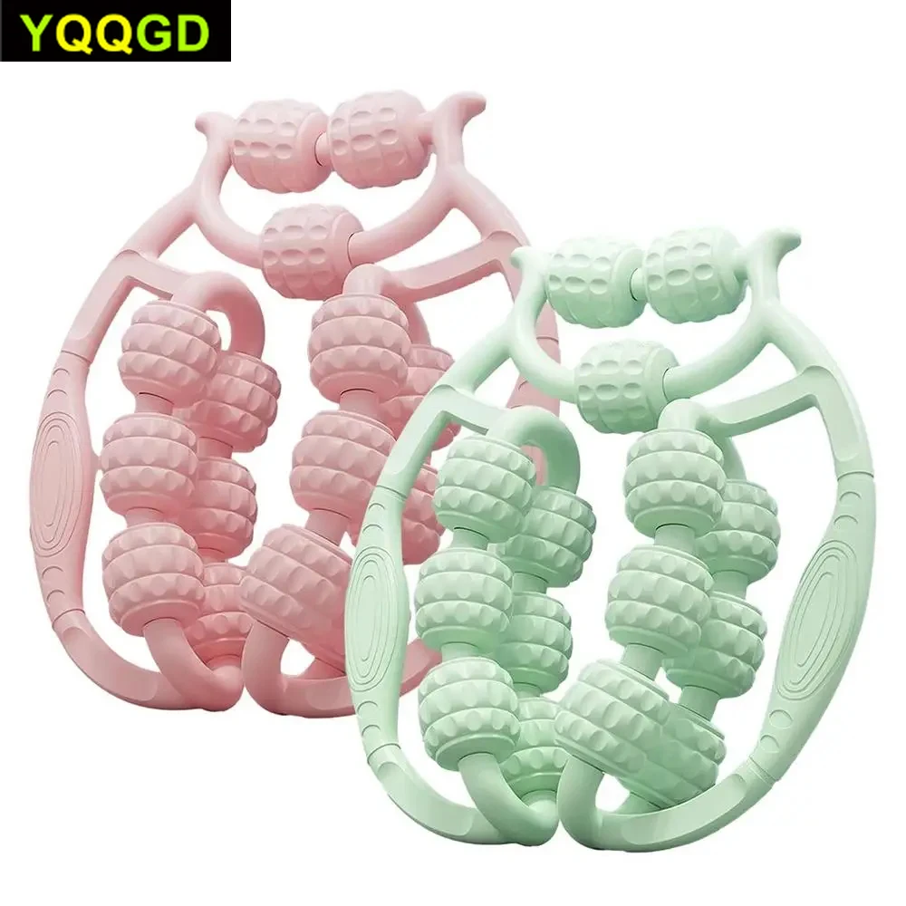 15 Wheel Ring Clamp Leg Trainer Leg Muscle Fitness Waist Beauty Leg Device Yoga Massage Roller Trainer Muscle Relaxation Roller