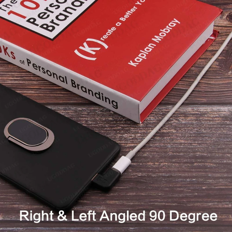 USB C Male to Female Adapter Type C 90 Degree Angled Right Left and Up Down Extension Connector for Laptop Tablet Mobile Phone