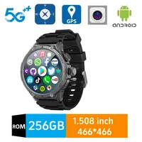 GoldenSpike H12 Smartwatch 4G 5G LTE Android Smart Watch With 1.6'' Amoled 720*720 HD resolution Blue Light GPS Position WIFI