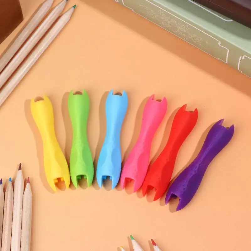 

Ergonomic Pen Grip Writing Aid Grip Pencil Holder Grip For Kids Adult Writing,Enhances Grip Control,Writing Tools For Beginners