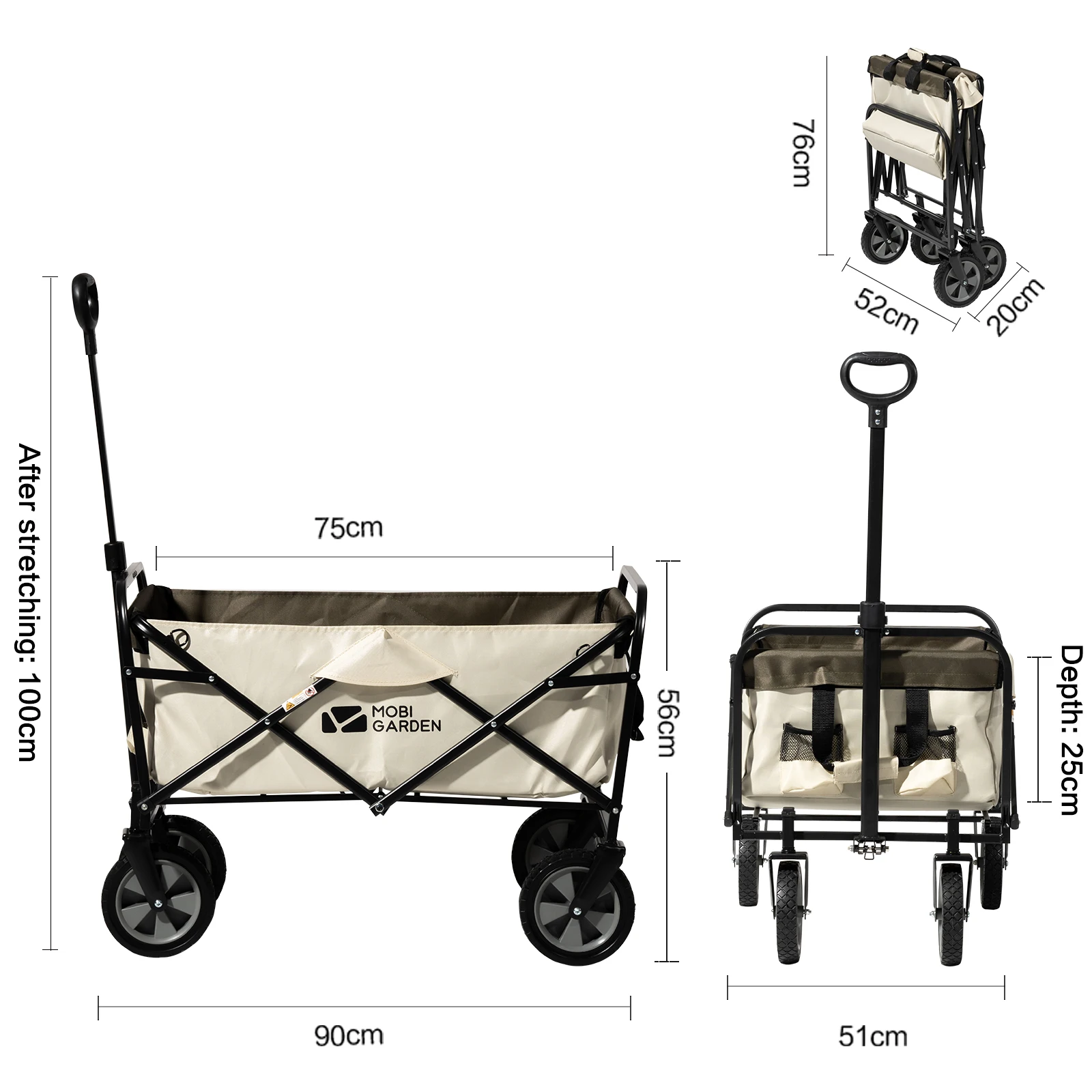Mobi Garden Hafif Dört Tekerle - Outdoor Adventure Table With Storage incelemesi ve fiyatı
