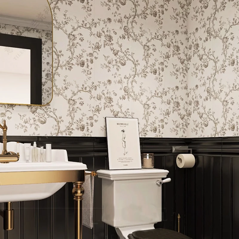 Vintage Green Butterfly Self Adhesive Wallpaper Waterproof Removable Contact Paper Cabinet Furniture Renovation Sticker Peel And