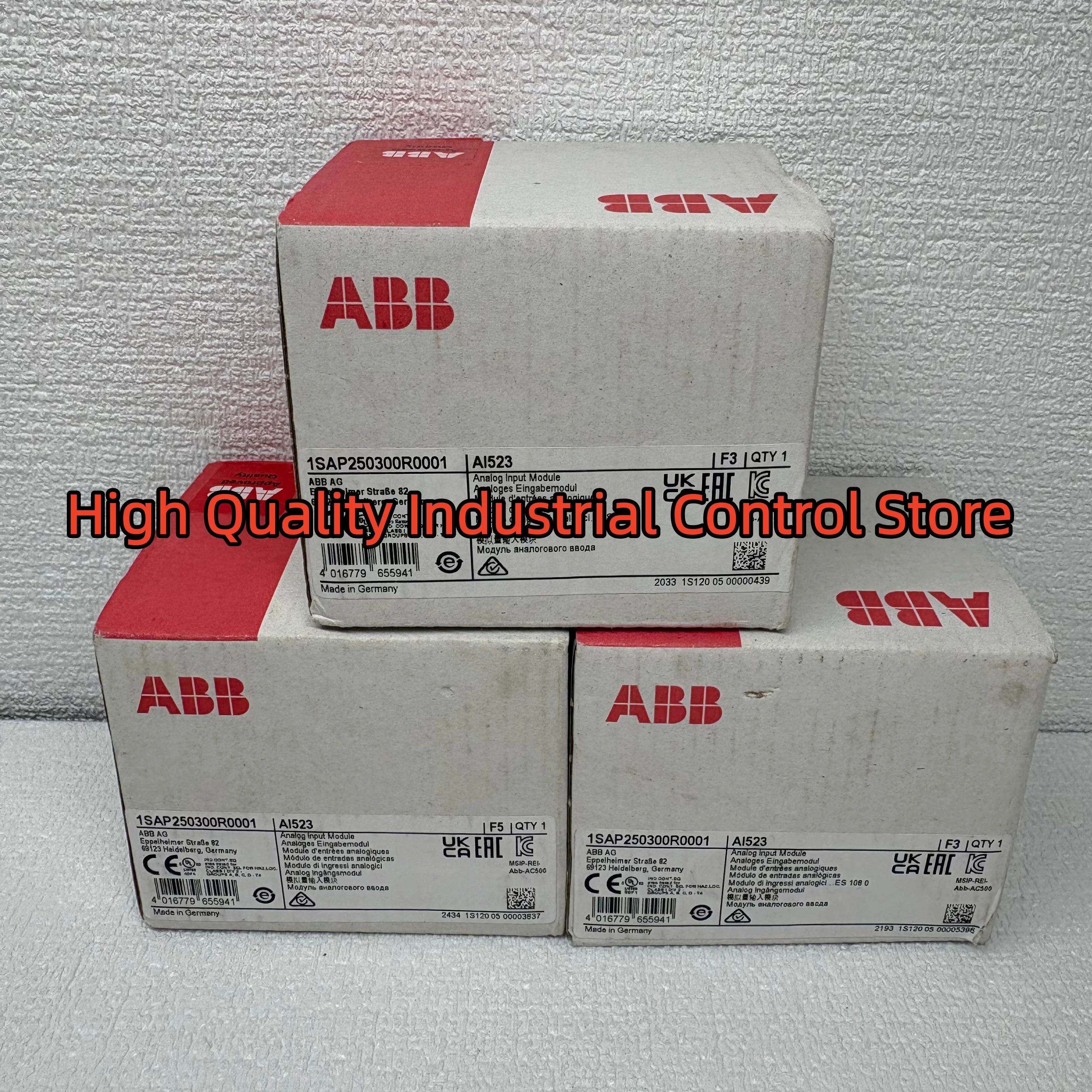 Gloednieuwe AI523 1SAP250300R0001 PLC-module