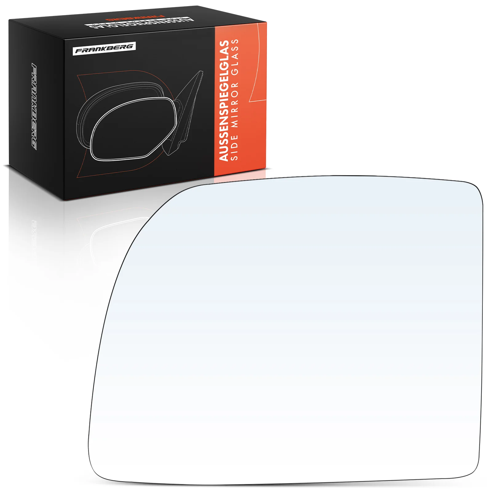 Frankberg 1x Spiegelglas Buitenspiegel Spiegel Rechts voor VW Crafter SX SYJ SZ MAN TGE UZ 7C0857522 7C0857522E