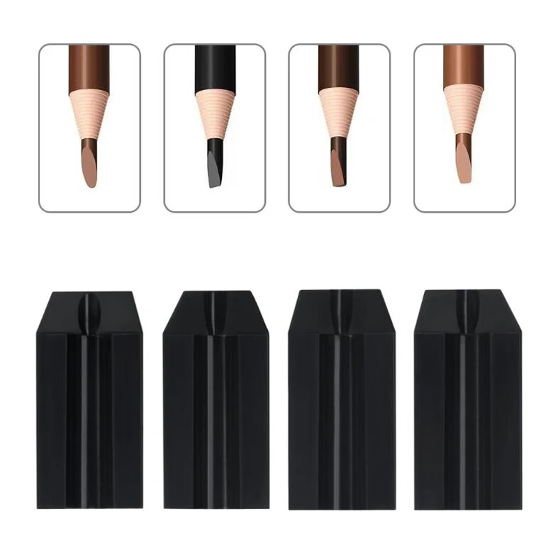 木製眉毛鉛筆削り,4面鉛筆削り,タトゥーツール