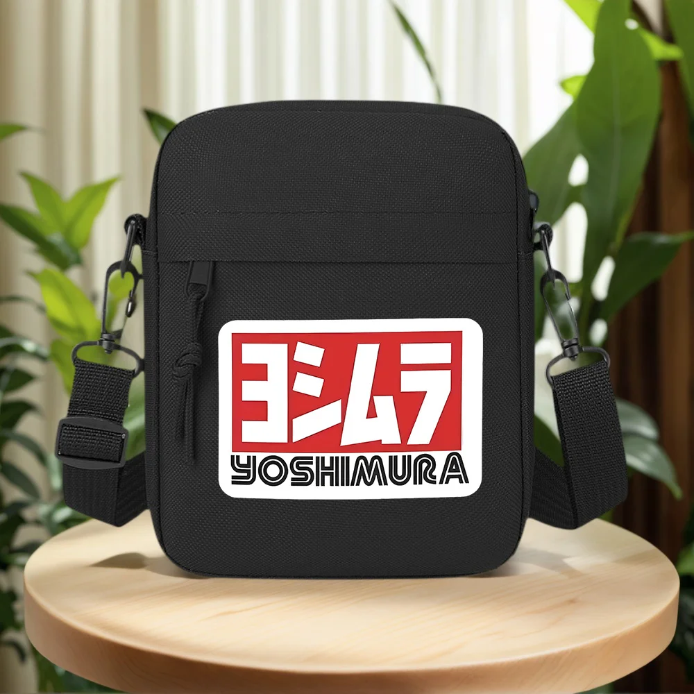 Japanese brand design red white color Men Crossbody Bag Single Shoulder Women Cartoon Anime Film Printing Design Unisex