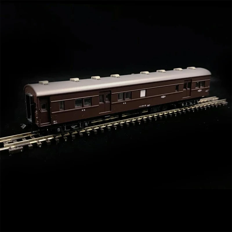 4 Abschnitte Kato Zug Modell 1/150 n Maßstab Schienen wagen 10-034 Japan National Railway alten Typ Personen wagen braun Modell Spielzeug