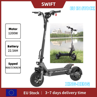 Yume SWIFT electric scooter 1200W motor 48V 22.5AH battery speed 55KM/H electric scooter two wheel off-road scooter