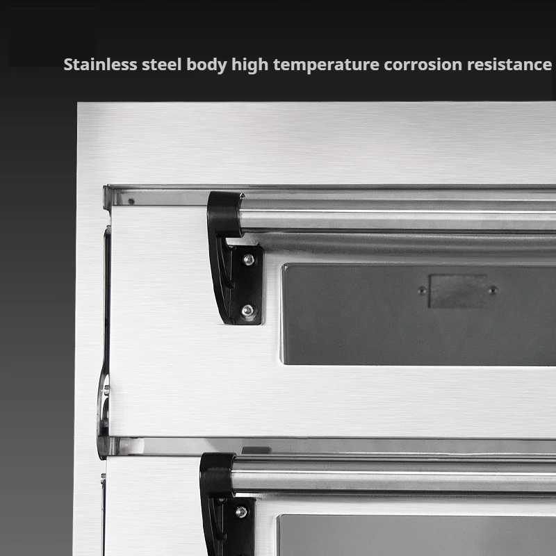 Commercial Large Capacity Oven: 1 Layer 2 Trays Fermentation Proofer & 8 Trays Combo Bread Cake Oven, Perfect for Bakeries