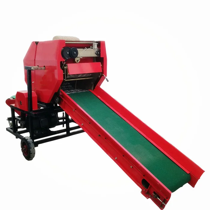 baler machine Fully automatic round silage baler and wrapper machine